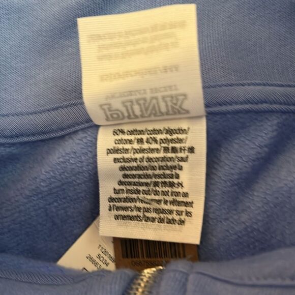 Victoria’s Secret PINK lightweight jacket, Blue, Size XS, NWT - Picture 8 of 8